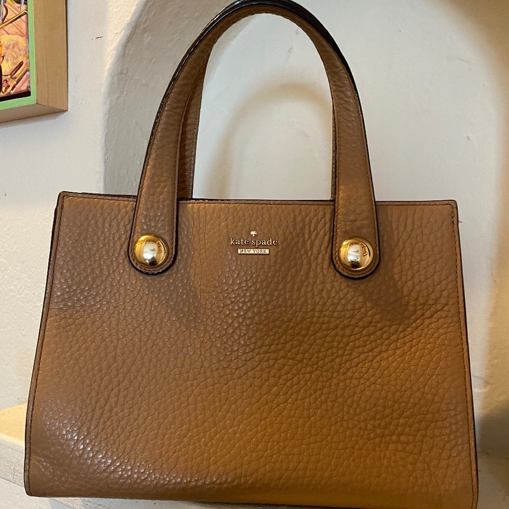 Kate Spade Tan Leather Handbag
